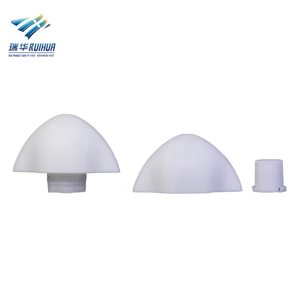 New design plastic stand up pouch spout cap