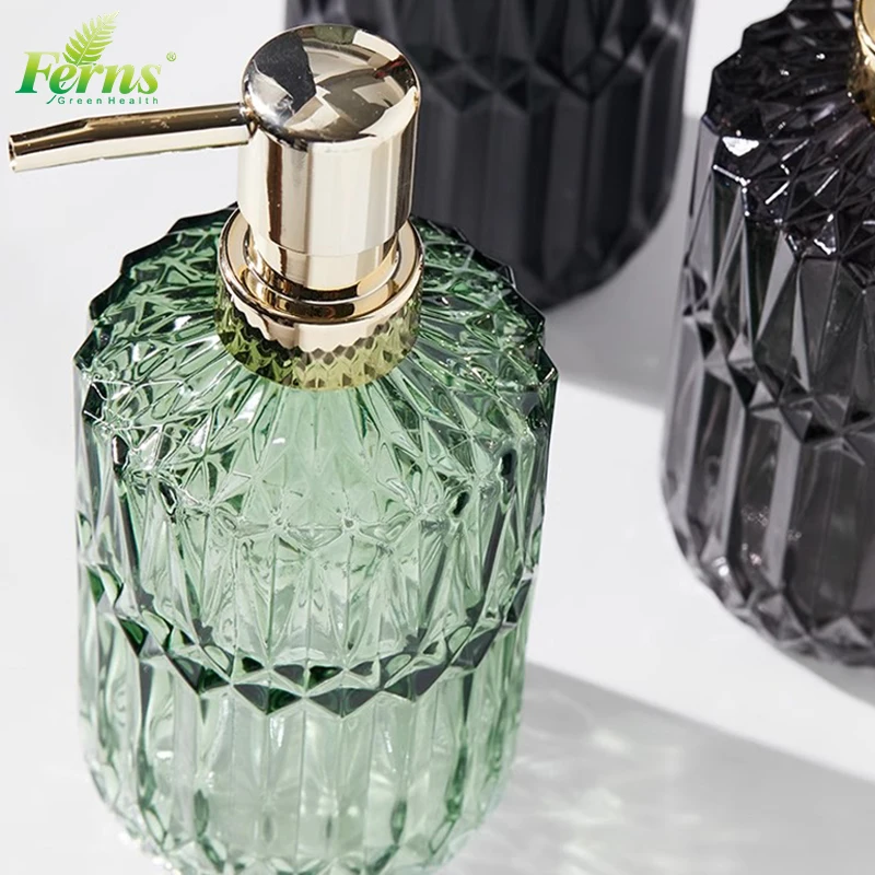 Luxury Bathroom Decor  Bathroom Accessory Set 5 Piece High Quality Plastic Bathroom Accessories Set