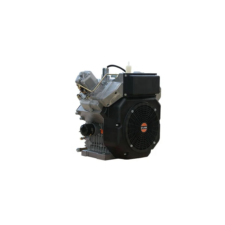 New Design Stainless Steel V Twin Cylinder Diesel Engine Sale