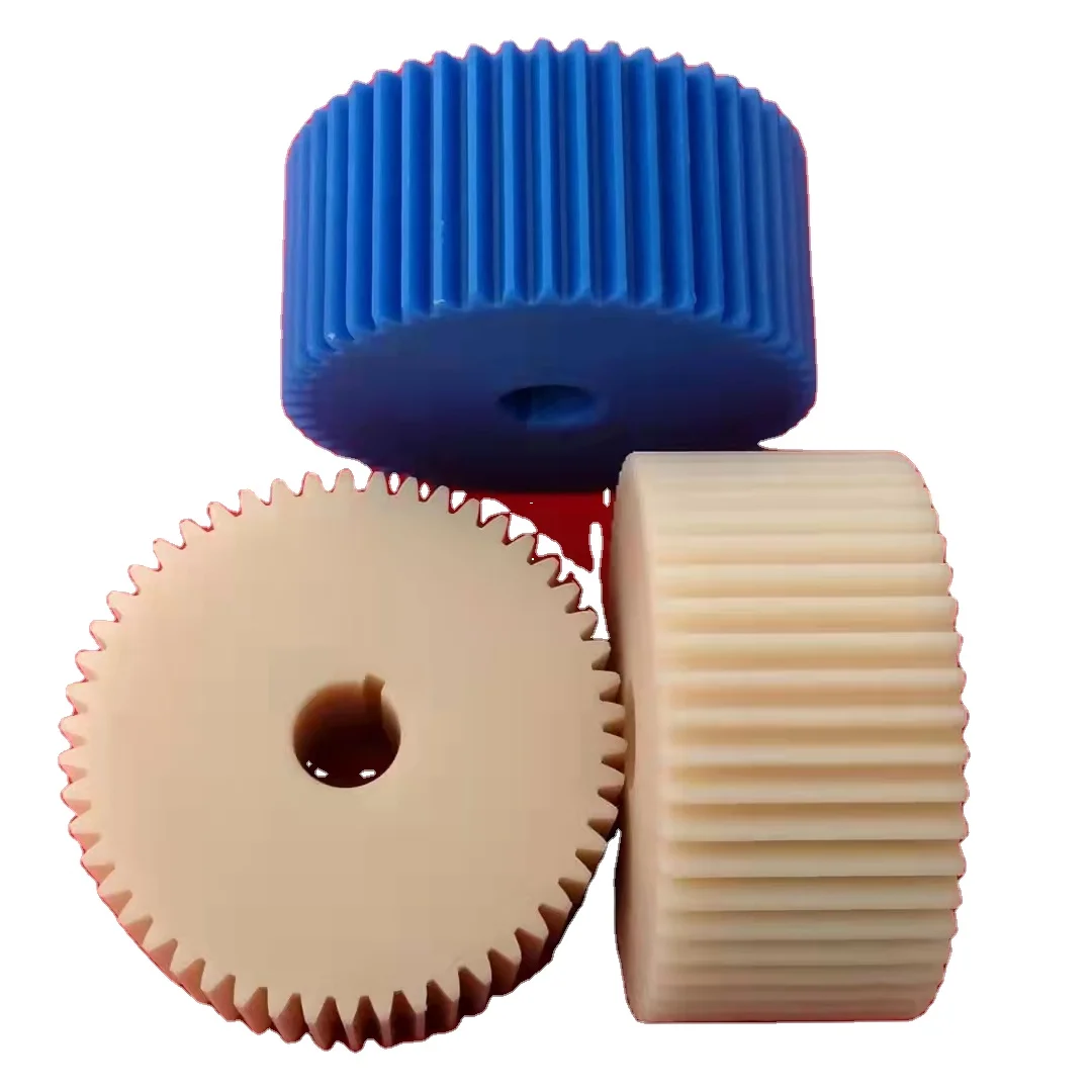best selling  plastic wheel gear nylon large spur  gears