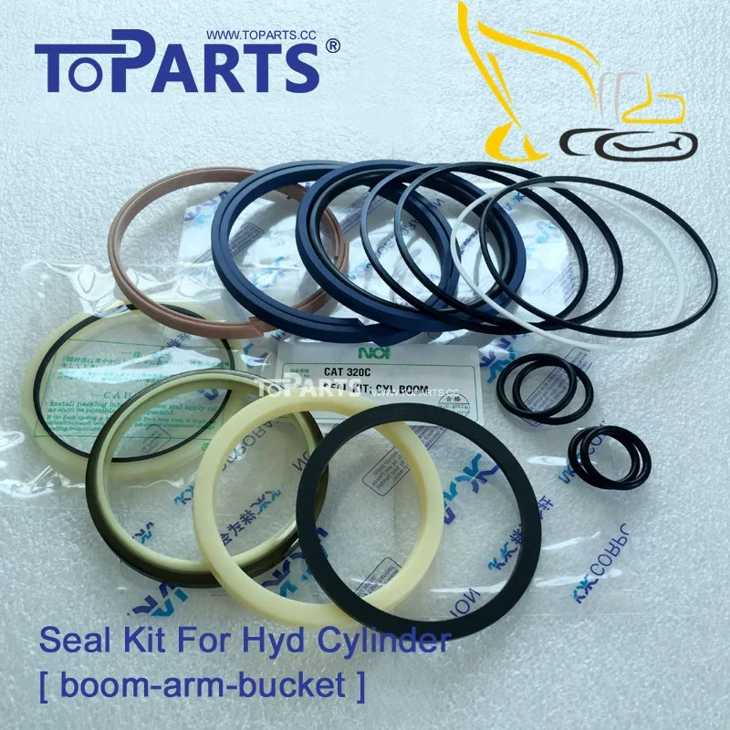 31Y1-15880 Hydraulic cylinder Seal Kit For R250LC-7 Hydraulic Boom Cylinder Repair seal Kits