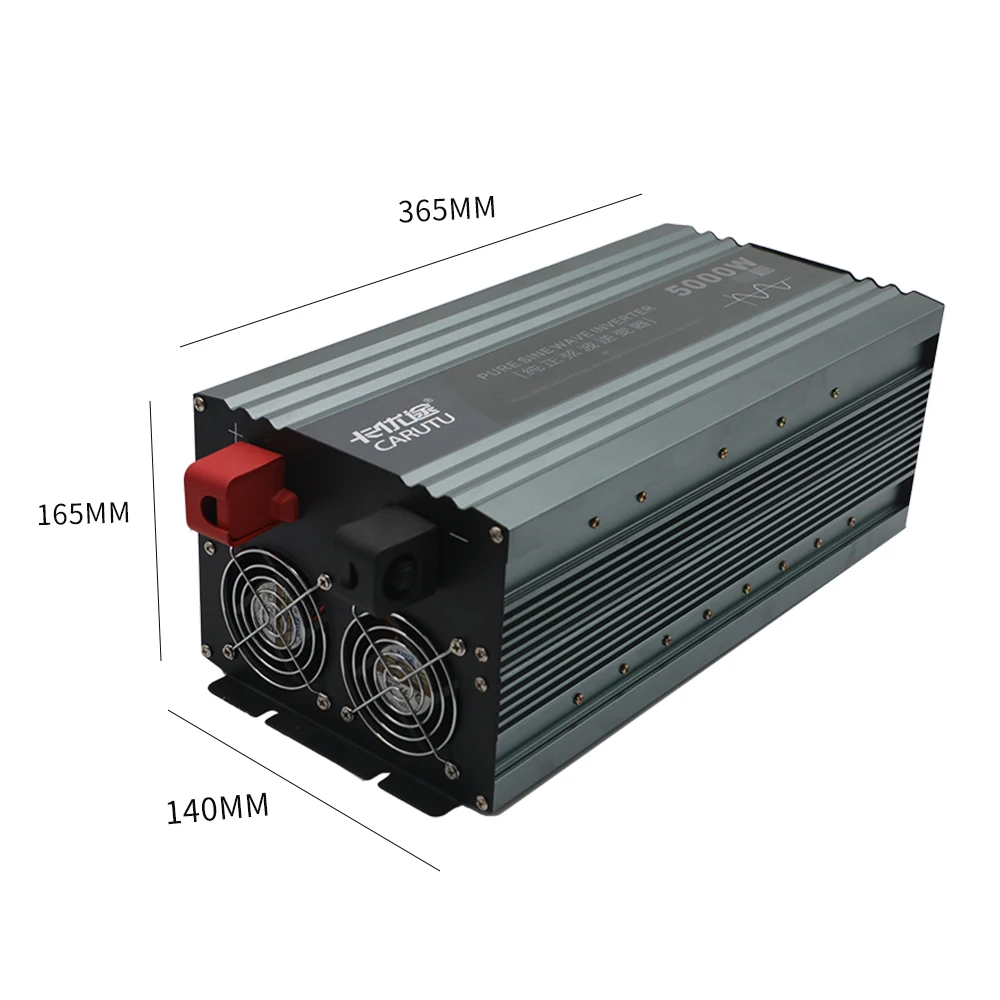 Hot sell inverter 24v 220v 5000w pure sine wave rv power inverter convertisseur 24v to 110v 220v 5000w with display