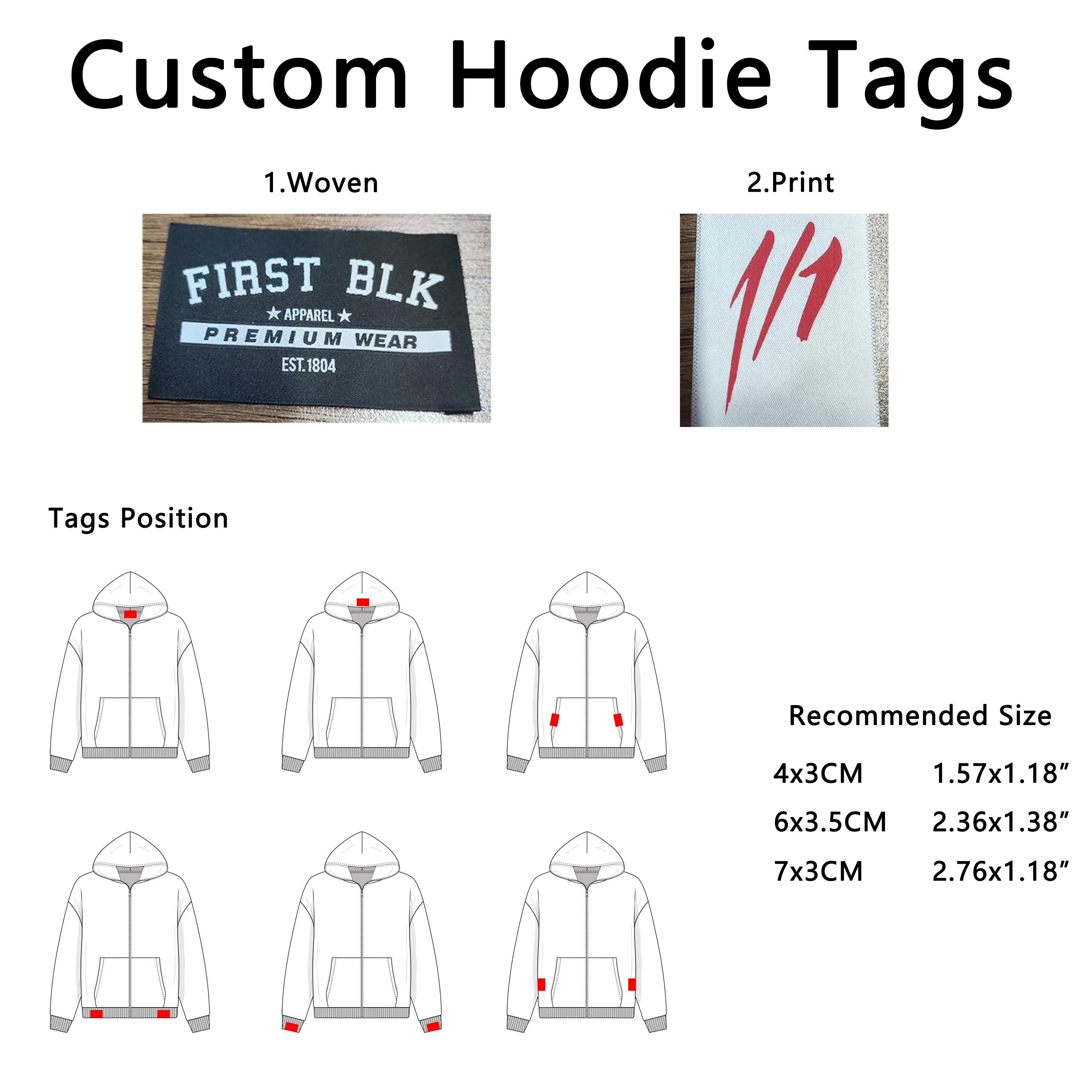 QZFSO Distressed Ptach Embroidery Tag Custom Logo Full Zip Up 400 gsm Hoddie Wifh Fur Detachable Faux Fur Hood Collar Hoodie