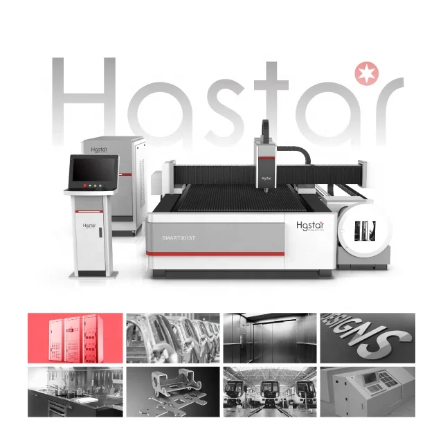 3015 fiber laser cutting machine with rotary device 2KW 3KW IPG Raycus fiber laser cutter for plate and pipe