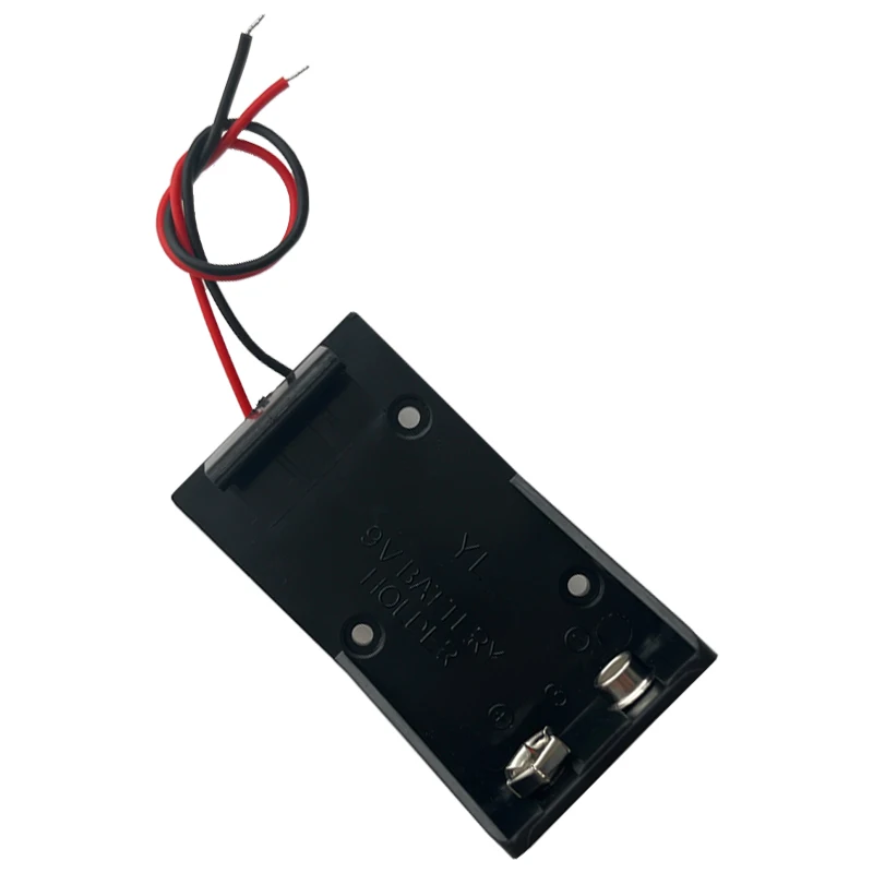Держатель батареи 9V без разъема DC DIY 9V держатель для батарейного отсека с проводом