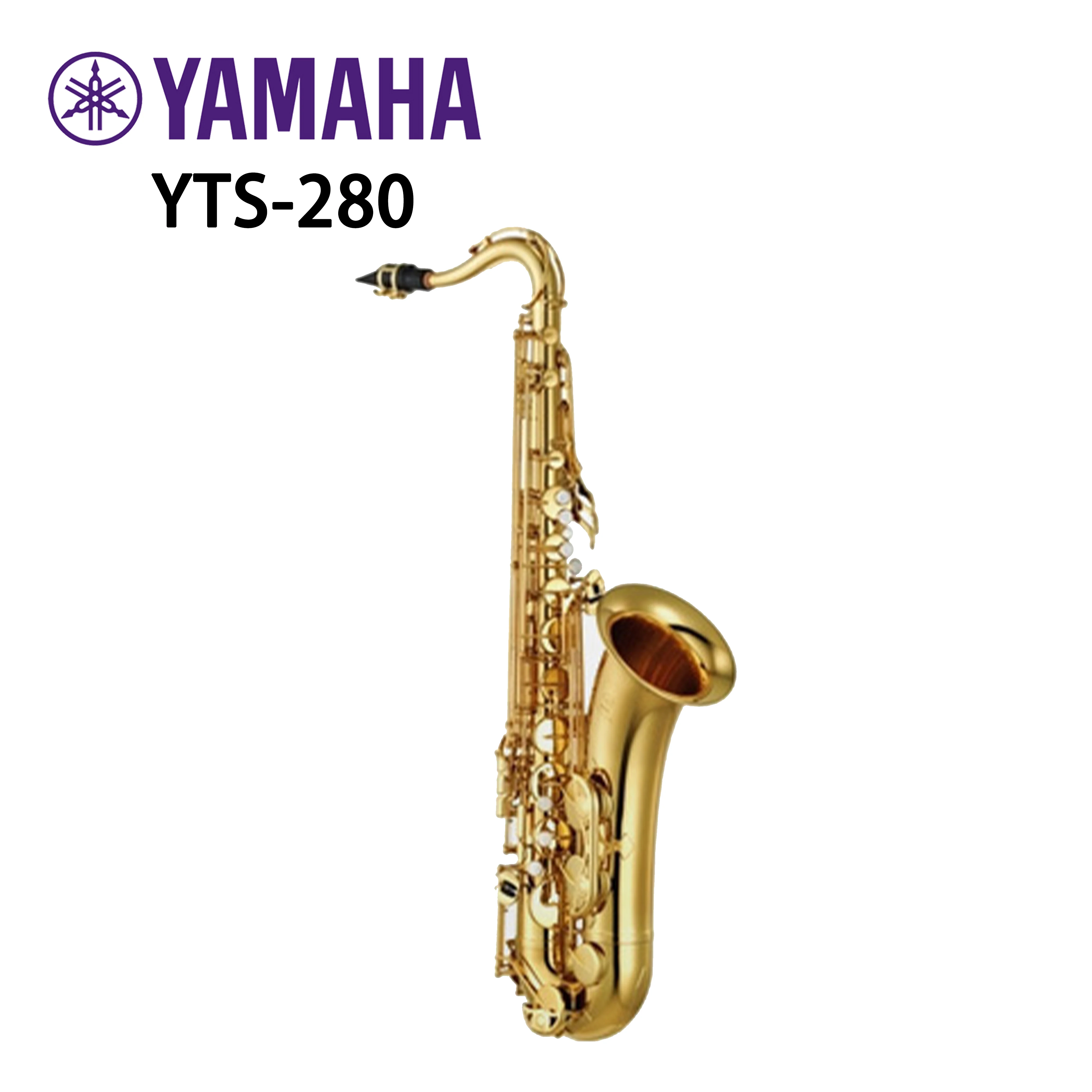 YAMAHA YTS-280 тенор саксофон Bb Золотой Саксофон духовые инструменты для начинающих