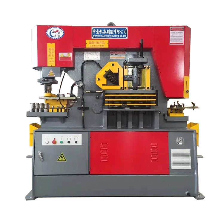 perforadora con diamantina para mina Q35Y-20  hydraulic combined punching and shearing ironworker