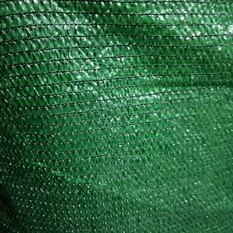 Зеленый цвет HDPE Солнцезащитная сетка забор сельскохозяйственная теплица ультрафиолетовая защитная
