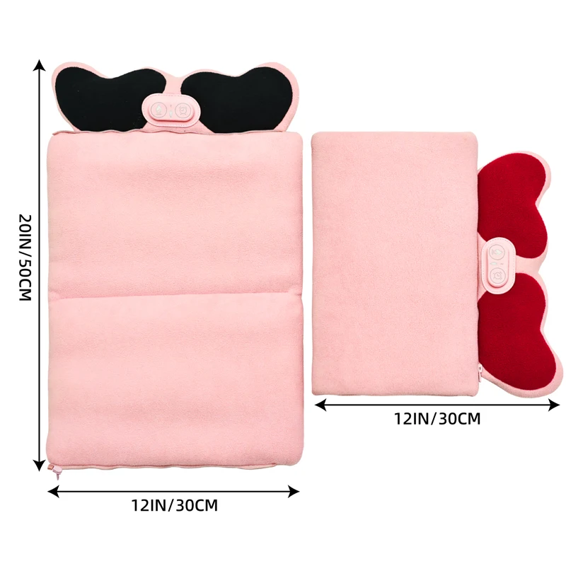 Hand Warmers Rechargeable, Portable Hand Warmer Pouch with 3 Heat Levels, Fast Electric Heated Gloves Hand Warmer with Battery