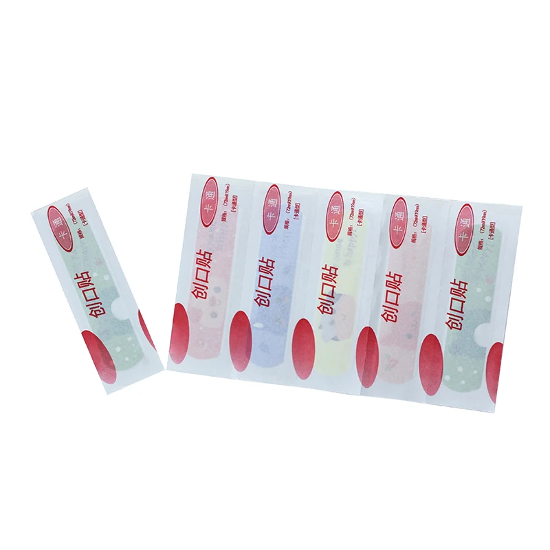 Cartoon Animal Pattern Band Aid Hemostasis Adhesive Bandages First Aid Emergency Kit Portable Band Aid