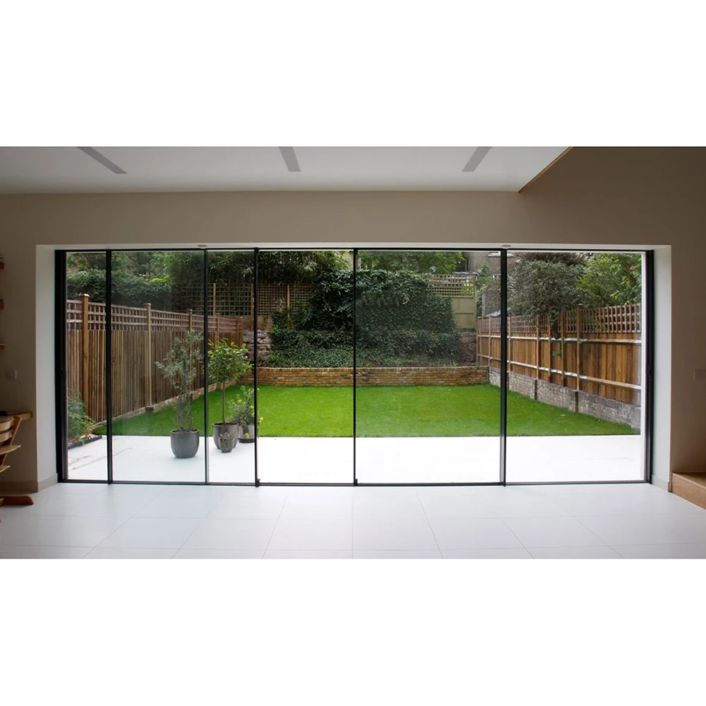 CBMmart Custom Bigger Views Door Panels Sliding Windows Slim Frame With Fabric Screen Aluminum Profile Sliding Windows and Doors