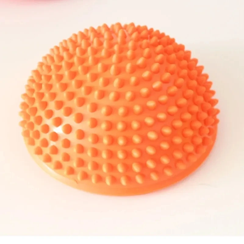 ONESTAR SPORTS New Design Training Half Round Yoga Balance Ball Pod Pvc Spiky Massage Half Ball