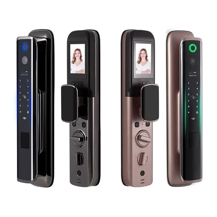 
With Screen Password Security Digital Electronic Safe Door Lock Smart Fingerprint Door Electronic Lock 