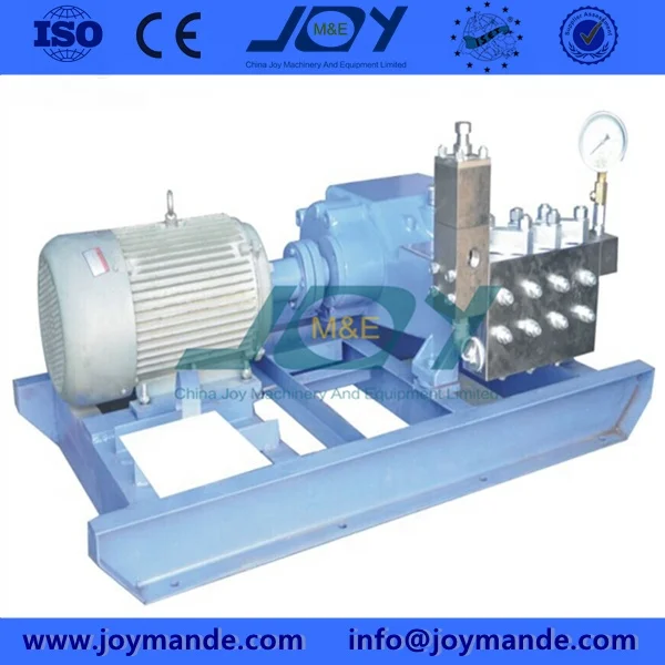 High pressure water jet blaster for cleaning rust