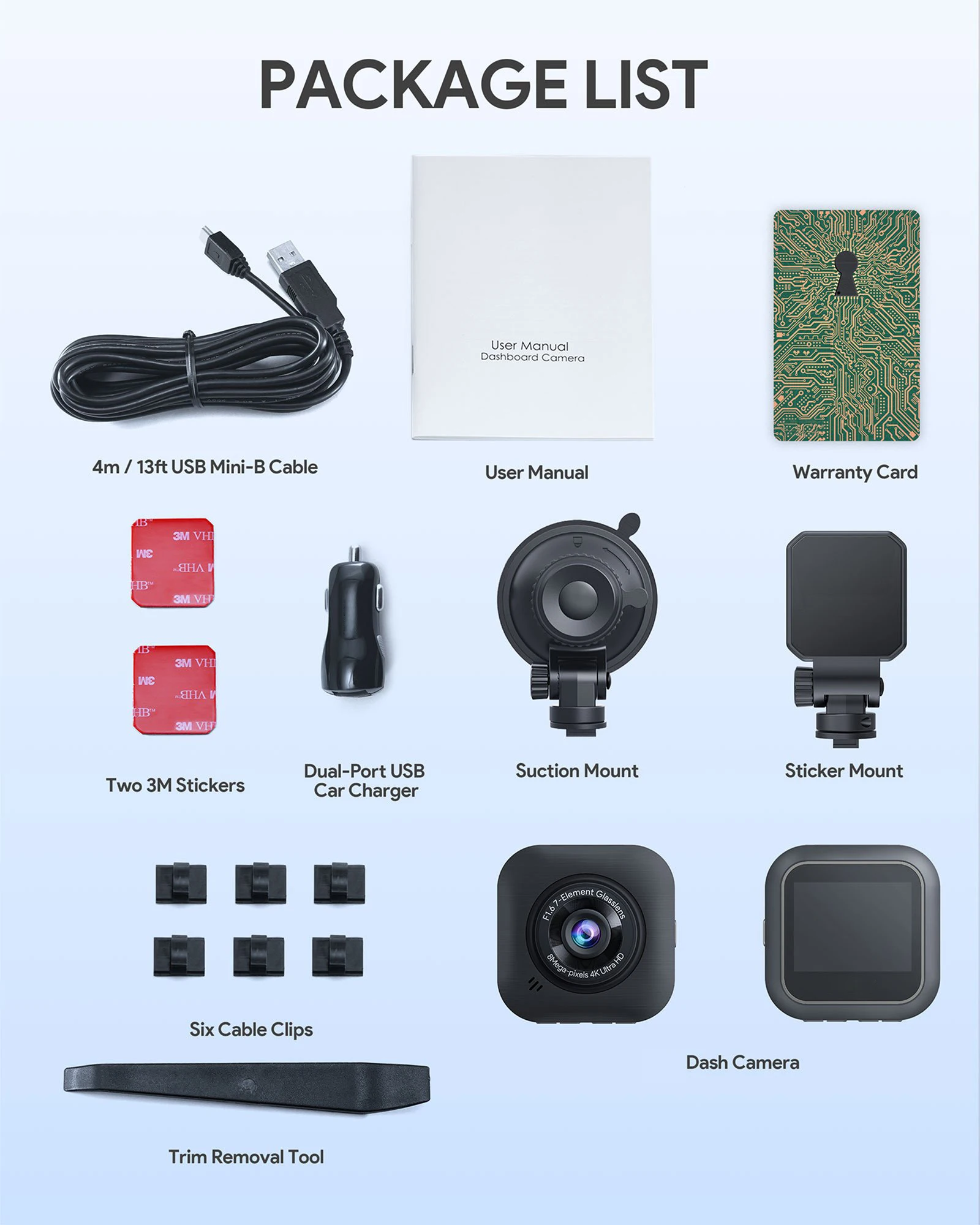 Лидер продаж видеорегистратор 4K автомобильная камера видеокамера Wi-Fi GPS ночное