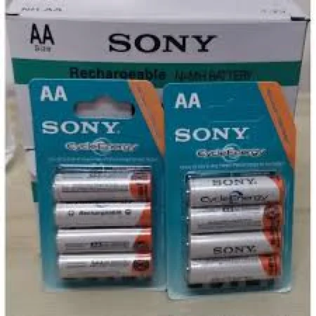 Hot sal AA rechargeable battery 4600 mAh 1.2v NiMH low self-discharge rechargeable battery 2 pieces in a card
