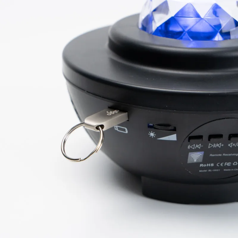 Alexa 360 Pro Speaker Room Projector Laser Starry Sky Galaxy Bay Projector With Remote Control