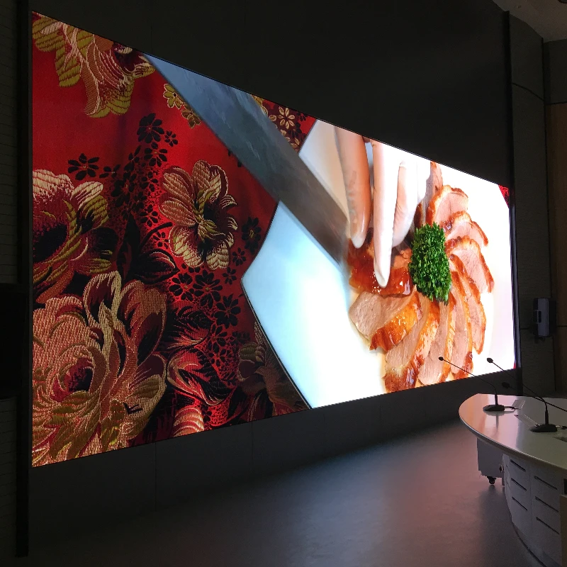 Hot sale stage concert transparent display portable cube full hd panel price flexible replacement led lcd tv screens for events