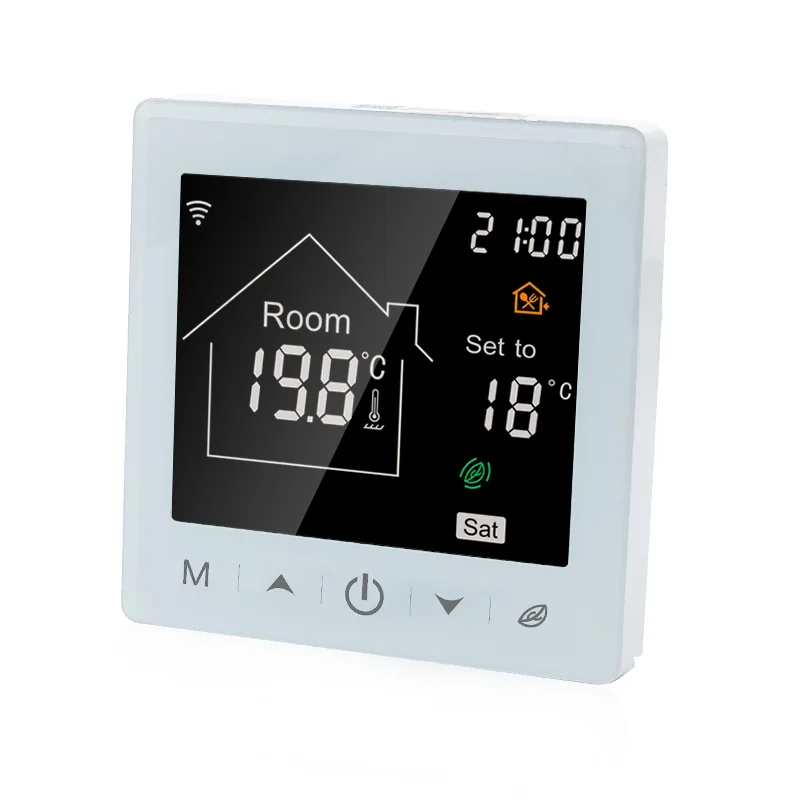Floor Heating ThermostatLCD 3A Programmable Smart WiFi Water Heating Thermostat