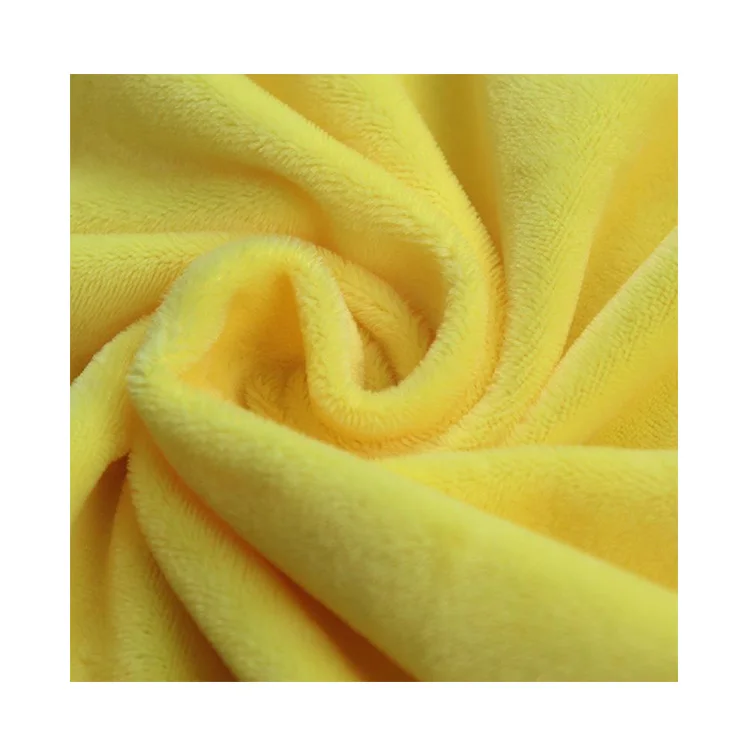 
Wholesale 100% Polyester Customized Embossed Flannel Fabric Soft Warm For Home Textile 