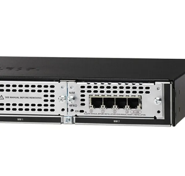 ISR4321/K9 Gigabit Router Original ISR 4321 Integrated Services Router with Security Bundle