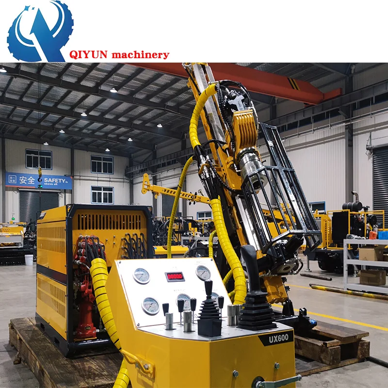 UX1000 Core Rig Max.400m  Brand Full Hydraulic Drilling Machine For Earth Auger Drill