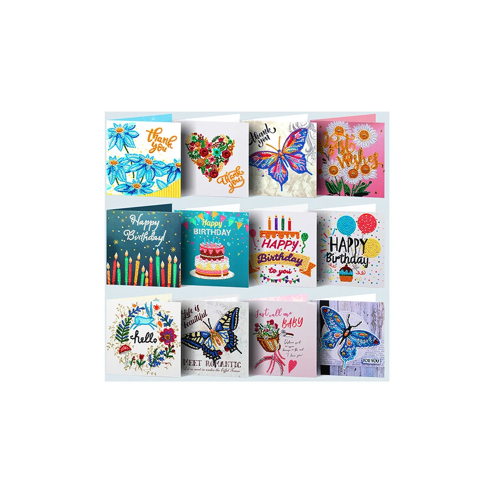 12 шт. алмазная вышивка