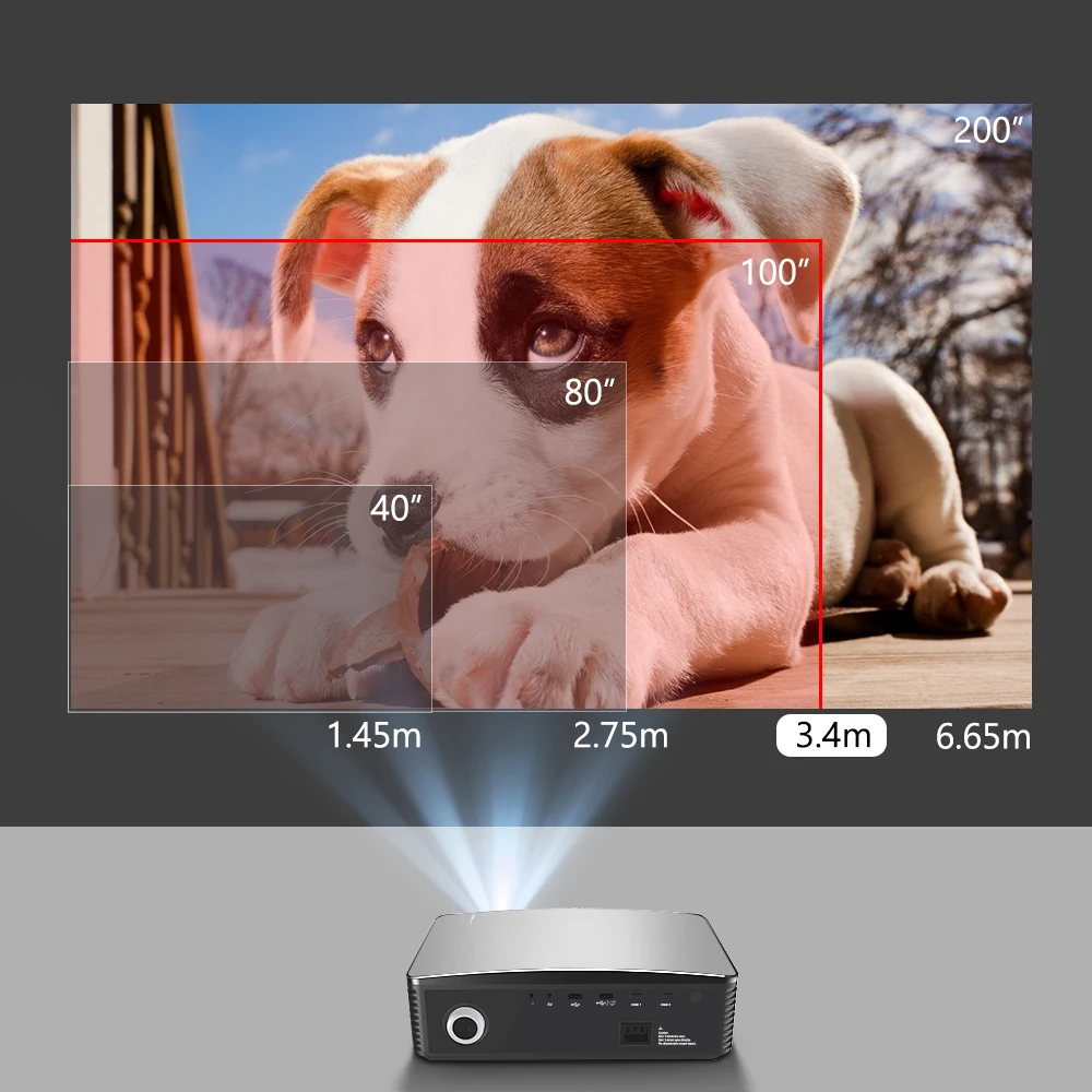 [Проектор FOURTRY Y01-новый дизайн популярный домашний проектор 1080p]-встроенный 1080P Full HD LCD с яркостью 7800