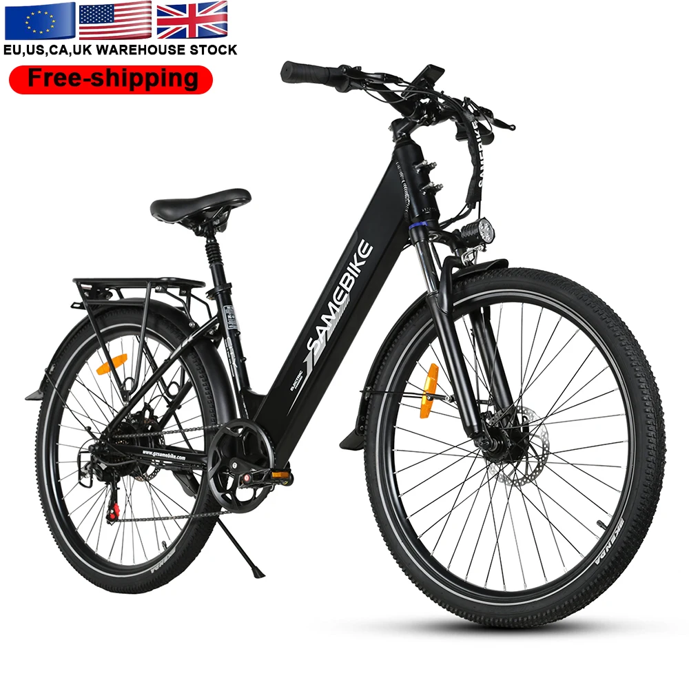 EU Warehouse RS-A01 PRO Electric City E-Bike 500W 36V 15AH Lithium Battery Aluminum Alloy Frame