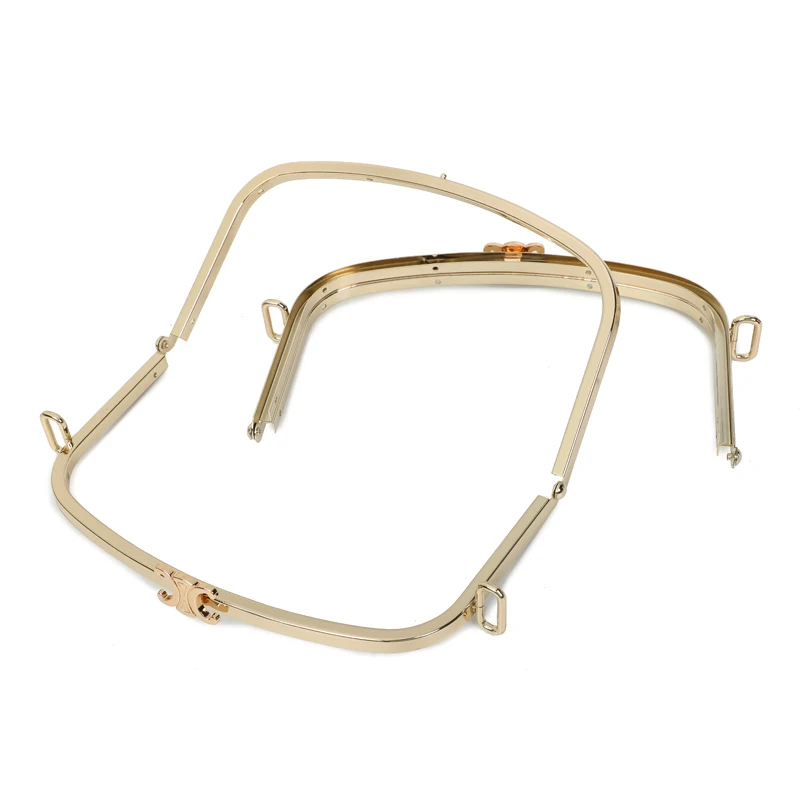 Custom Metal Decorative Corner Protector Metal Protective Corner Bag Clips Clutch Purse Bag Frames Metal Corner for Handbag