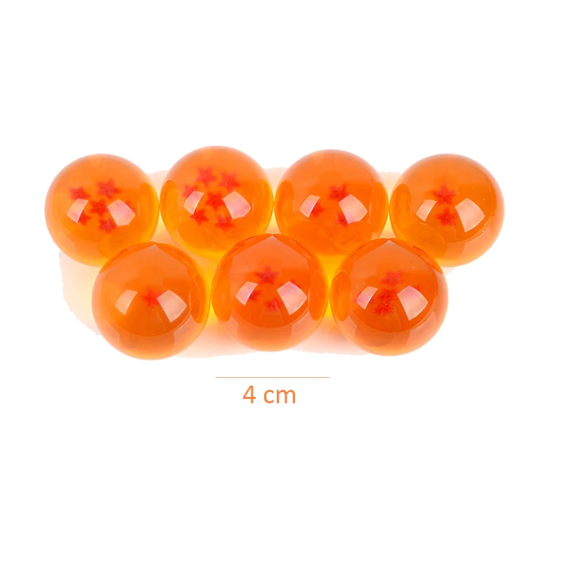 Japan Anime Dragon ABS Yellow Blue Balls Ornament for Fans Gift