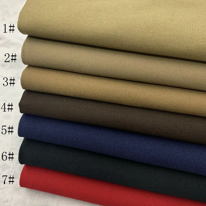 Wholesale thick woven 100% twill cotton heavy cargo pants fabrics cotton