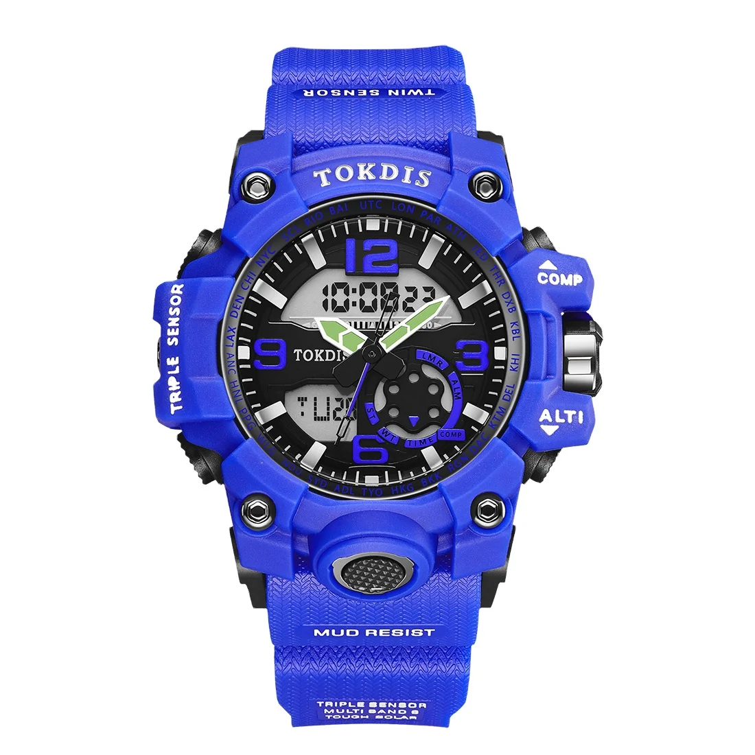 TOKDIS T-904  Couple Digital Watch digital japan movt pocket durable watch private label men original brand name watches for boy