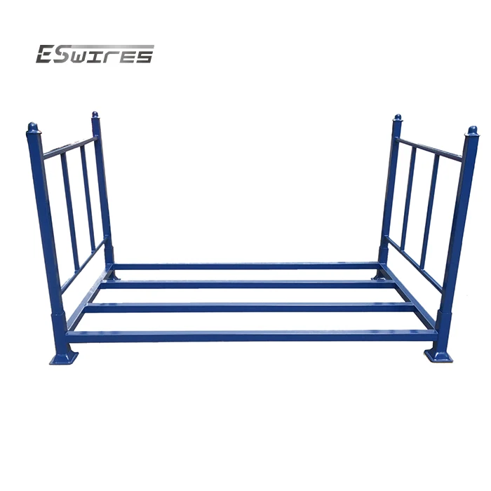 High Quality Durability ODM OEM Square Tube Tire Industry Mild Steel Q235 Removable Post Tyre Stillage