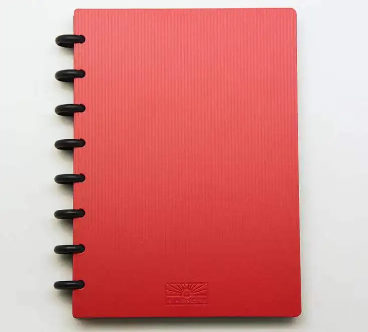 Mini Disc Buckle Hoop DIY Notebooks Customizable Notebook recycled paper Ring Round Binding book