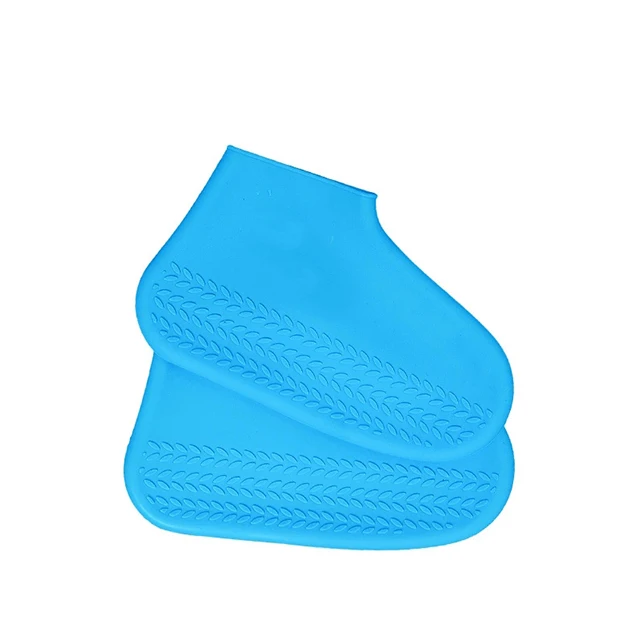 Reusable Unisex Rain Boots Waterproof Shoe Cover Silicone Shoes Protectors Rain Boots for Indoor Outdoor Rainy Days
