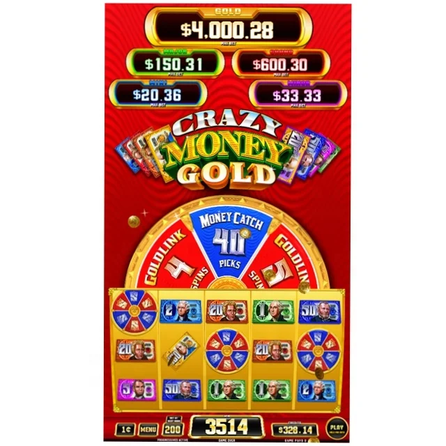 Crazy Money slot game board/slot machine/Crazy Money for slot game machine