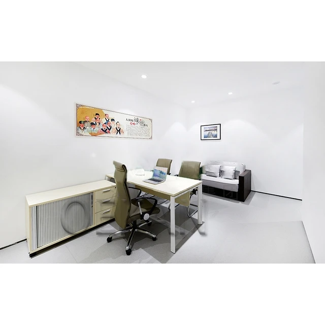 Hospital Furniture Senior Chief Office Table and Chair with