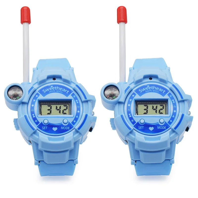 Детские развивающие игрушки 2 шт. рации часы рация детские радио уличное переговорное устройство игрушка для