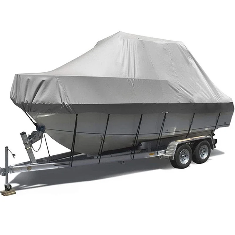 Oxford Cloth 600D PU Boat Cover V-Hull Inflatable Boat Covers
