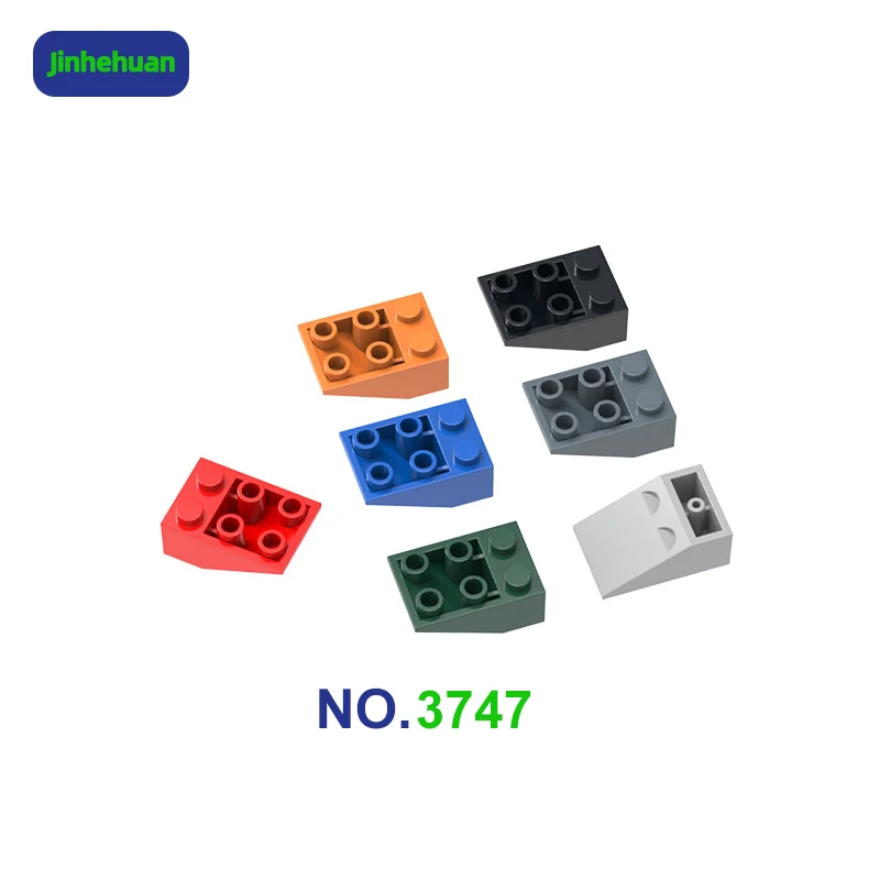 60Pcs/Set building block No.3747 kids Plastic Stacking Toys Moc assembled For Boys Brick Parts Abs Building Blocks Sets