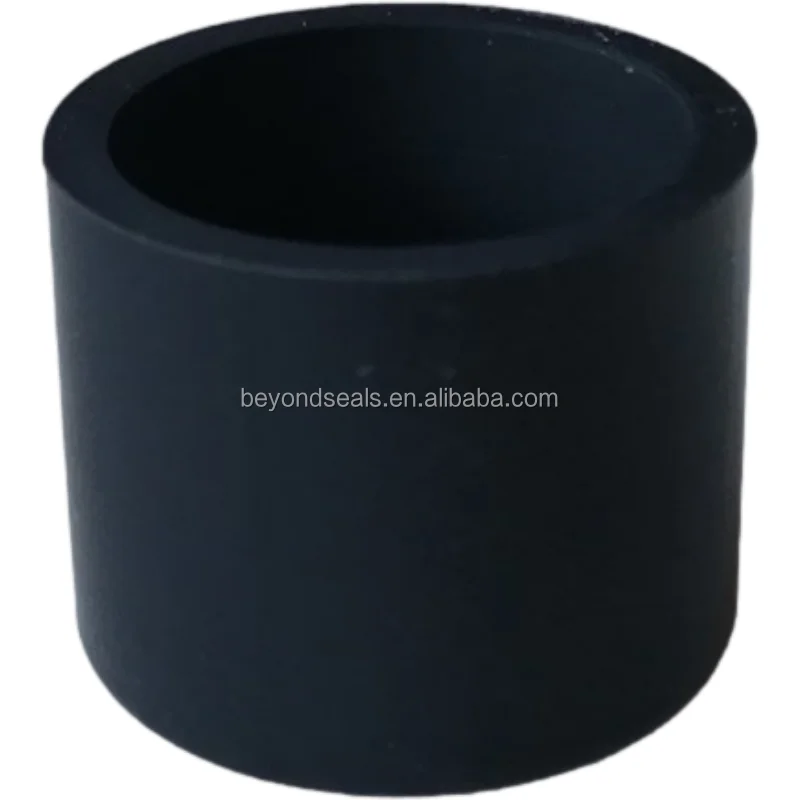 Customized End Caps id3mm to 80mm Flat Round Silicone Rubber Pipe End Cap