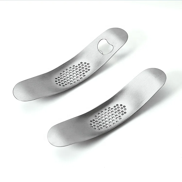 Stainless Steel Vegetable Dicer Kitchen Tools Garlic Rocker Crusher Garlic Press