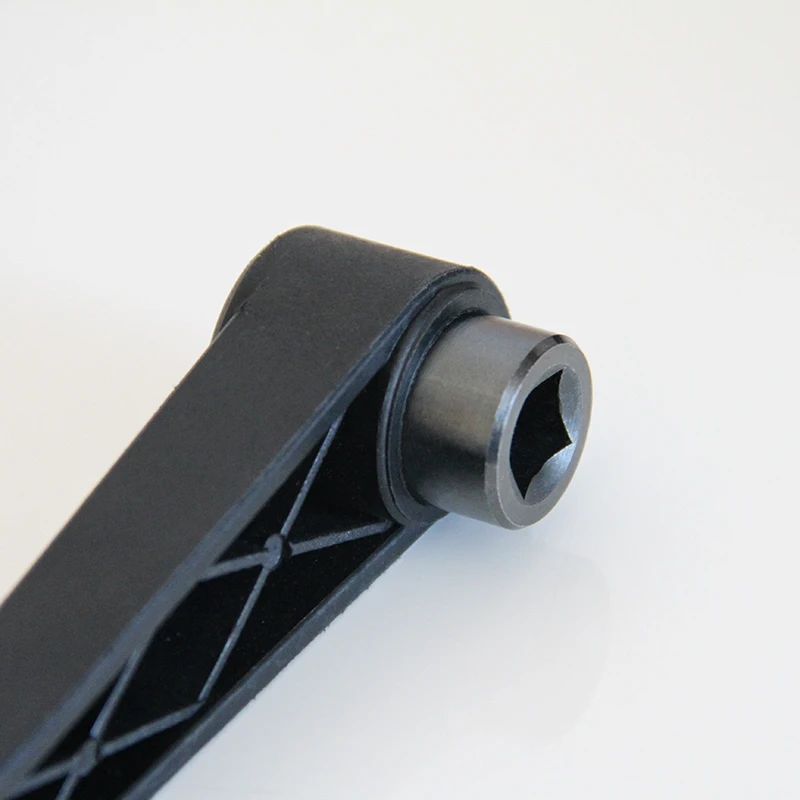 HZ103013 plastic hand round crank handle Nylon rocker handle fitness nylon valves hand handle