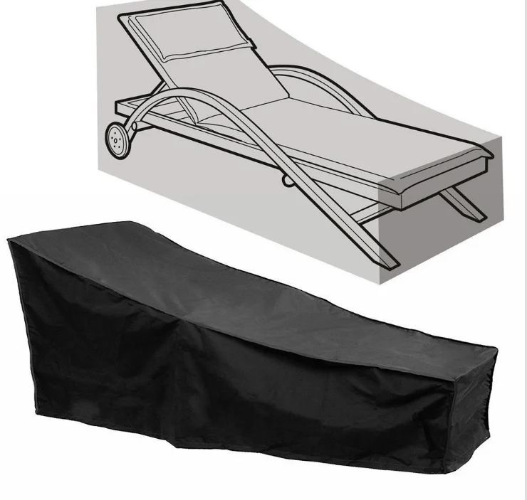 
Outdoor garden chair sun waterproof and UV proof reclining chair cover 