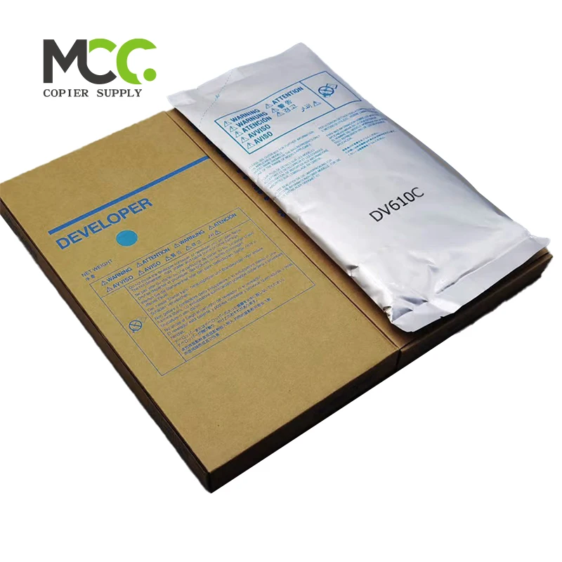 Set DV610 Powdre for Konica Minolta Press C6500 C6501 C6000 C7000 6000 7000 Original Developer Powder DV 610 DV-610
