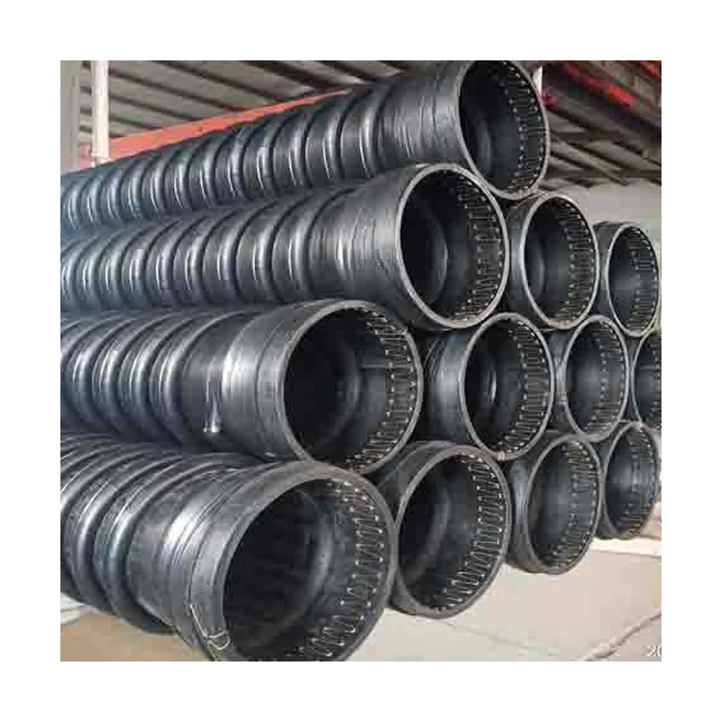 SDR16 HDPE Krah Pipe Anti-Detach Locking Structure Wall Winding Drainage Pipe