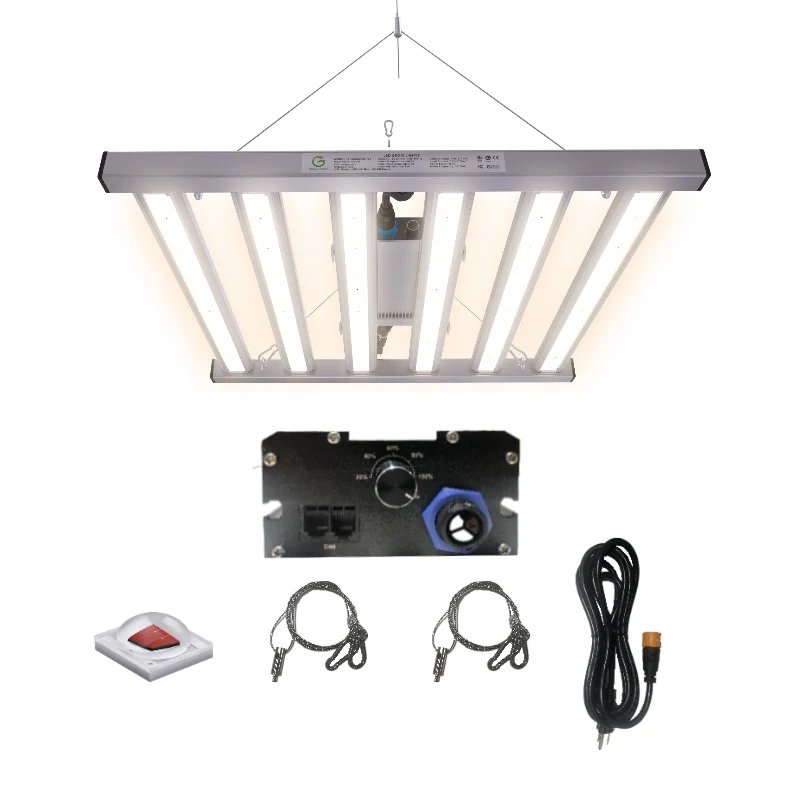 Dimmable Full Spectrum 240W 100W Led Grow Light Heatsink Best Led Growing Lights