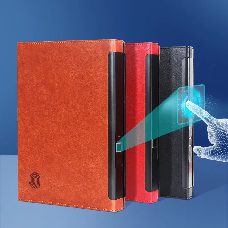 Finger print agendas personalizadas  agenda zodiaco smart notebook agenda with fingerprint lock