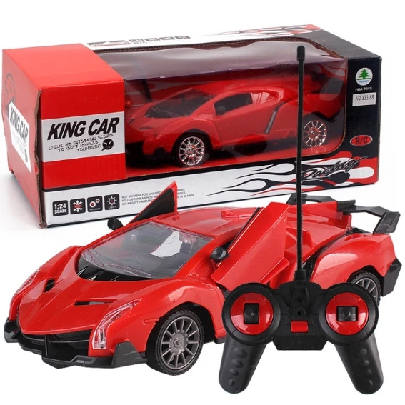 Hot Sale Wholesale 1:24 Remote Control Robot Toy Cars 5 Channels RC Transformation Car Toys